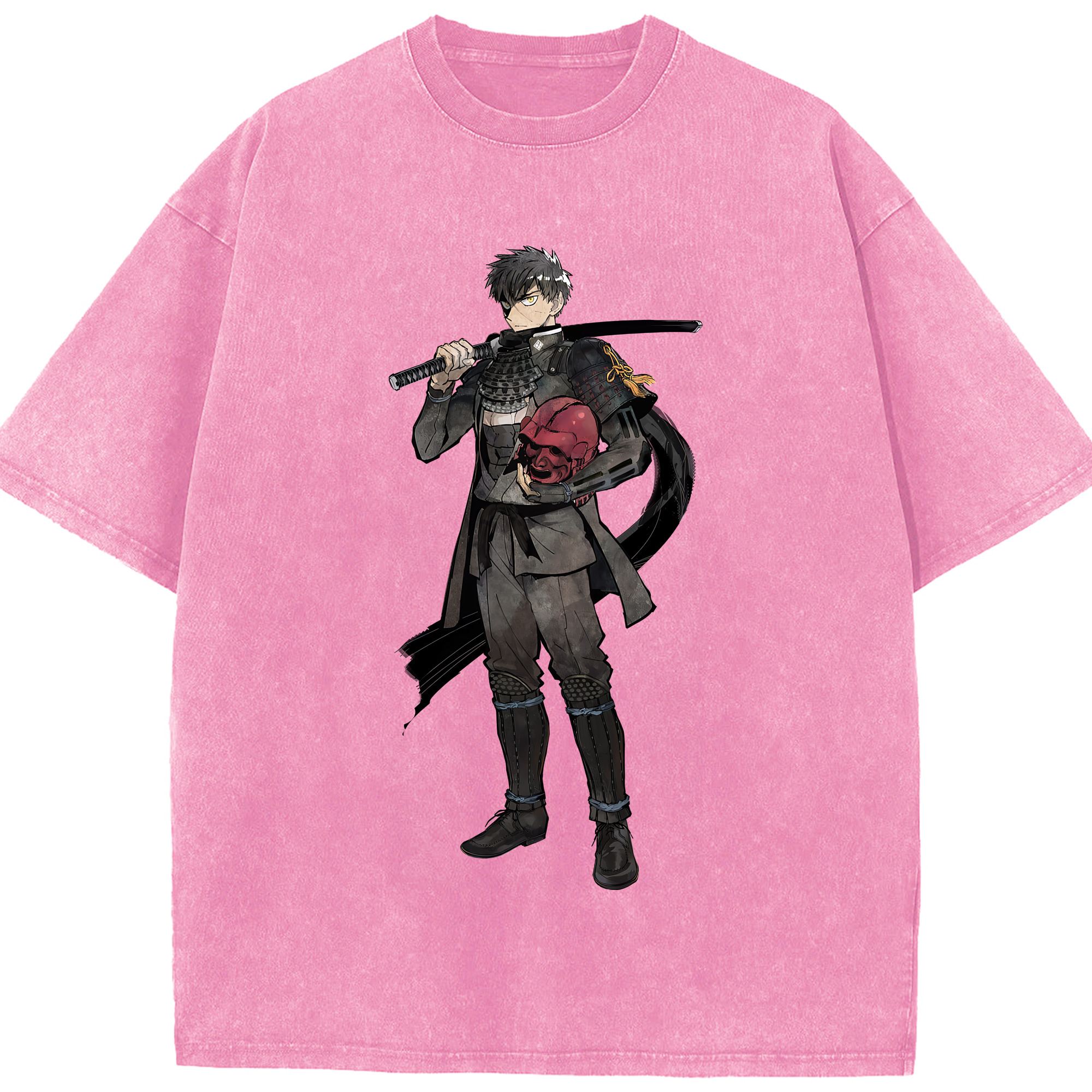 （画像用） 刀剣乱舞 Touken Ranbu 綿100% ヴィンテージ風 半袖Tシャツ（フロントプリント）